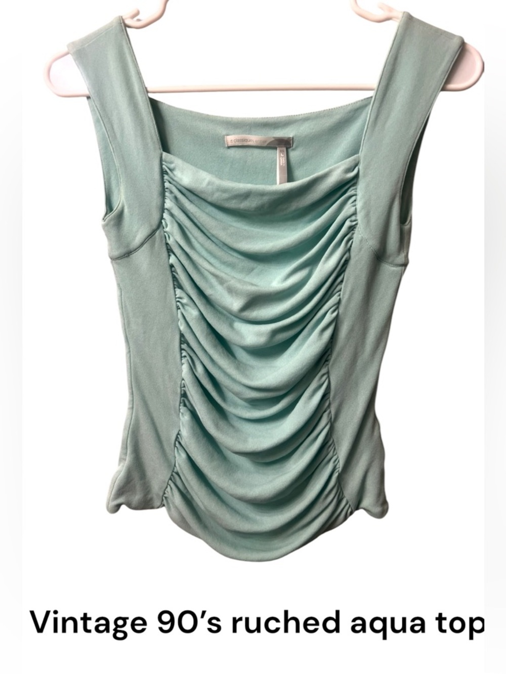 Vintage 90’s Classique Entier ruched top